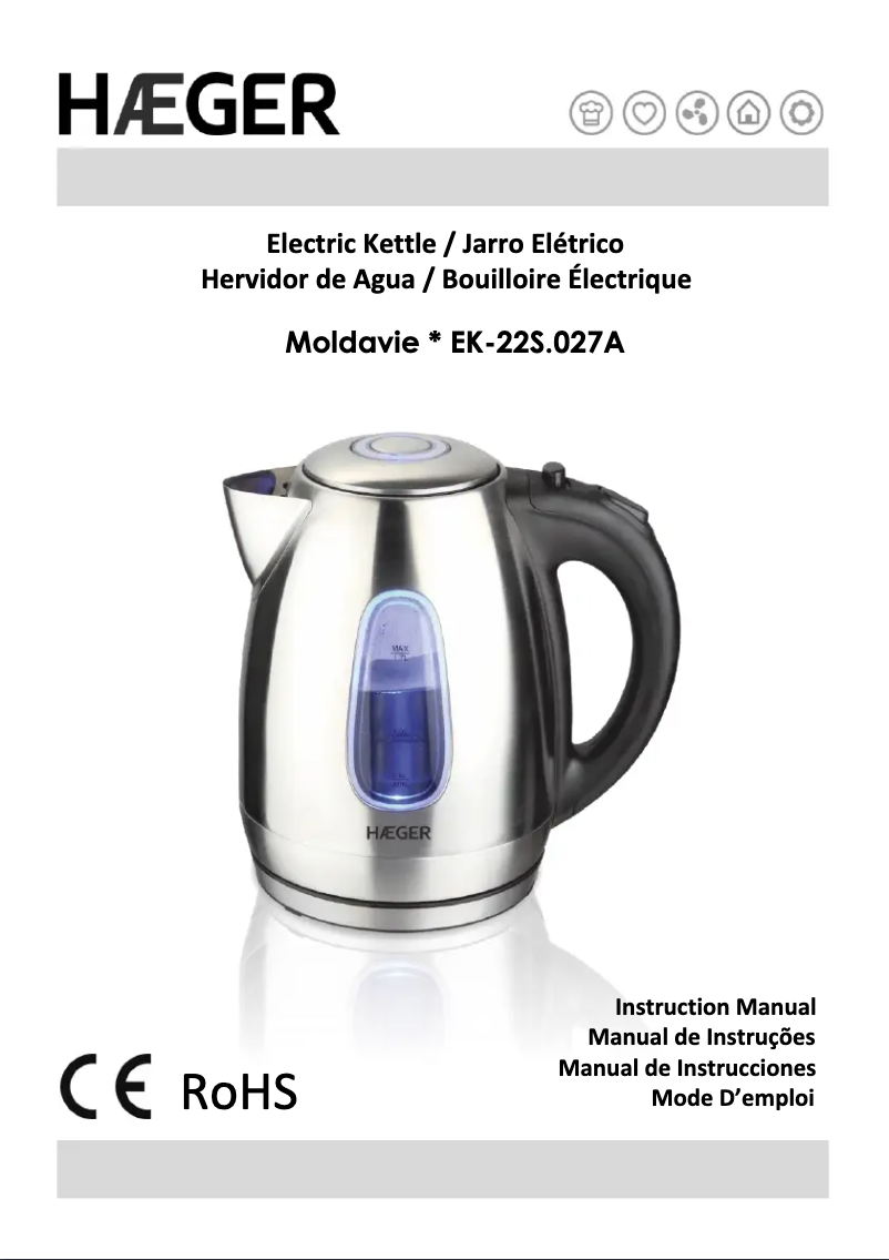 First page image of the manual for Moldavie EK-22S.027A