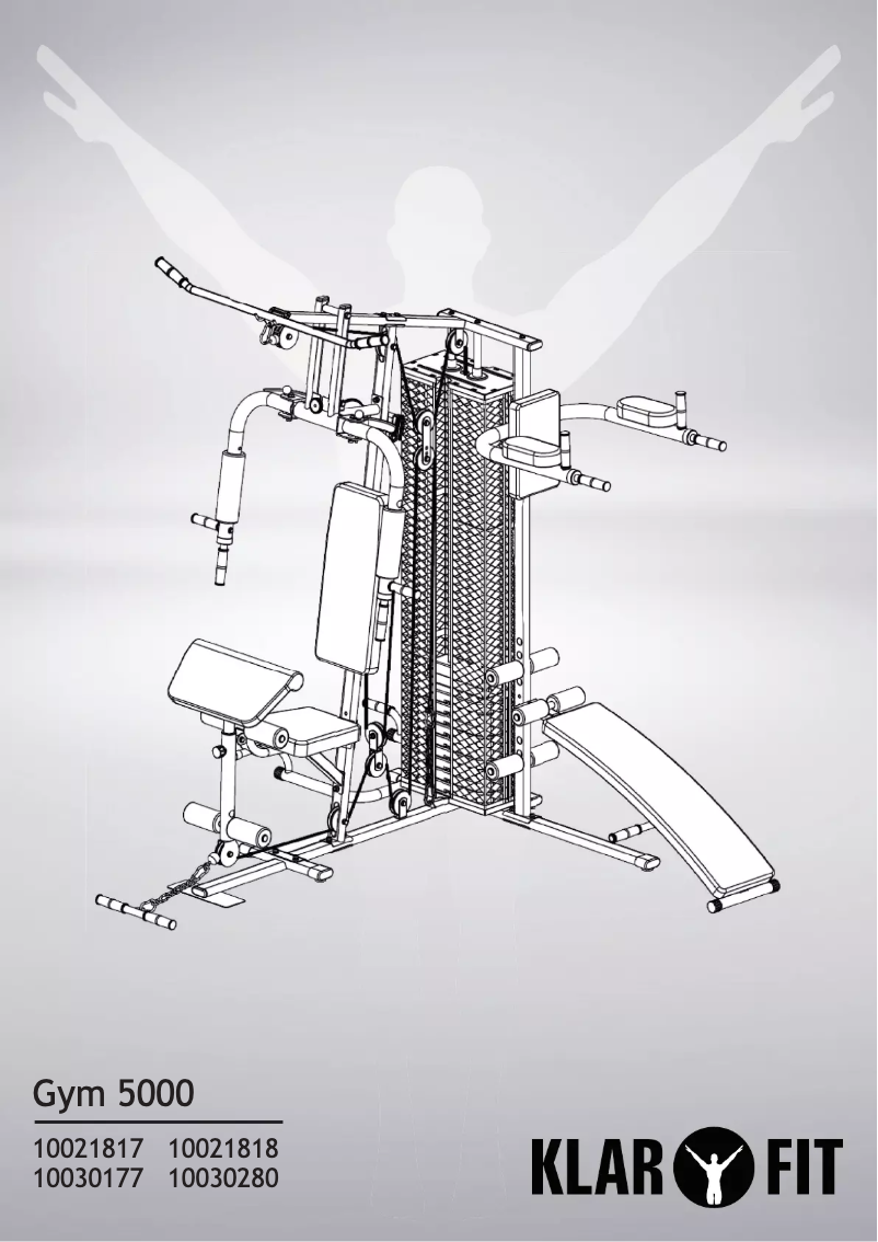 First page image of the manual for Gym 5000