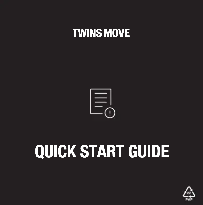 First page image of the manual for Twins Move
