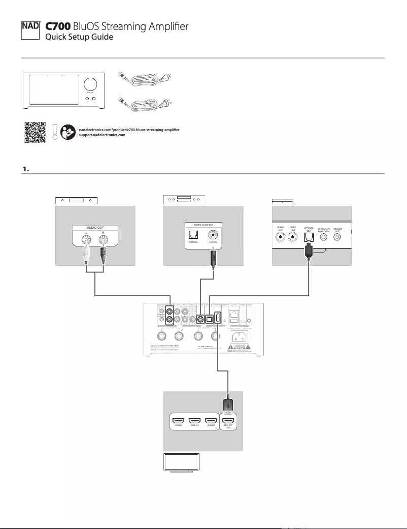 First page image of the manual for C700