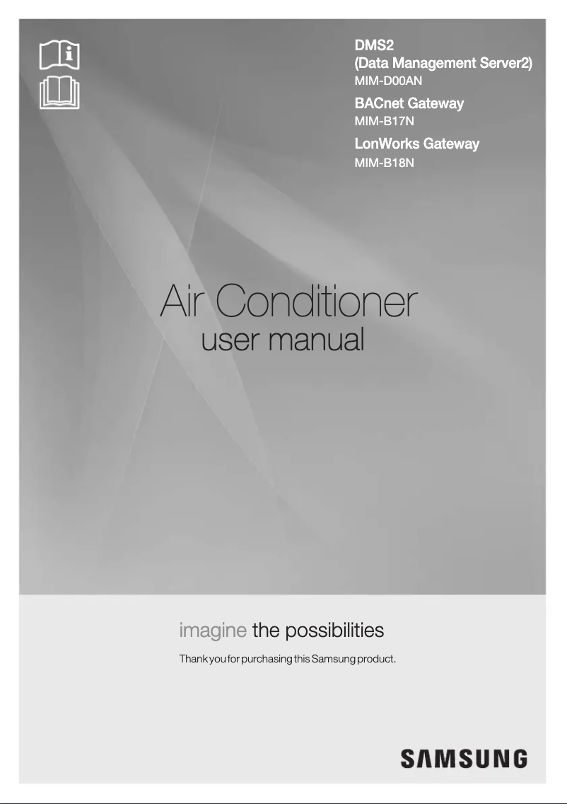 First page image of the manual for MIM-B17N