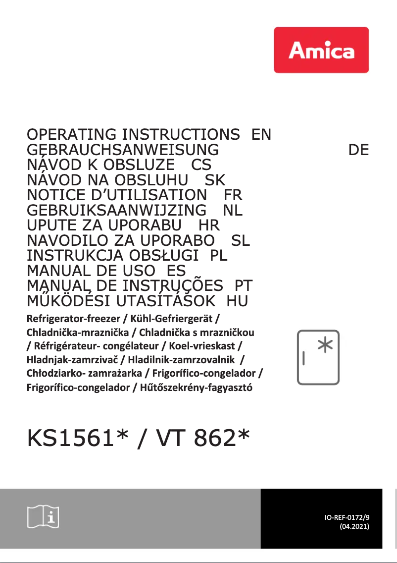 First page image of the manual for KS 15612 T