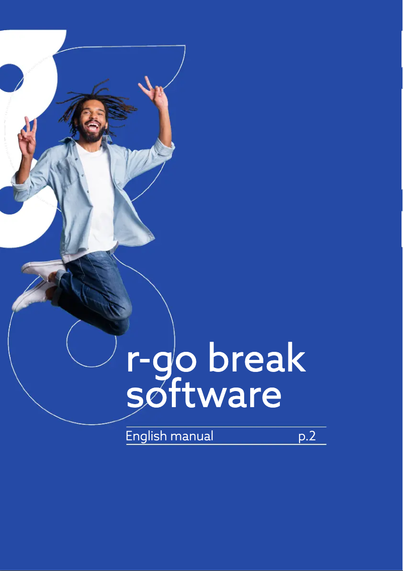 First page image of the manual for Break software