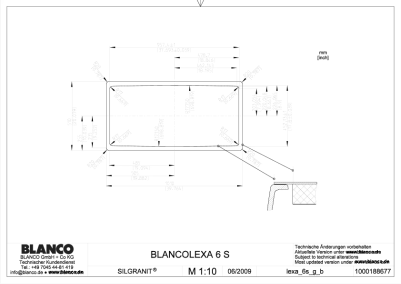 Image de la première page du manuel de l'appareil LEXA 6 S
