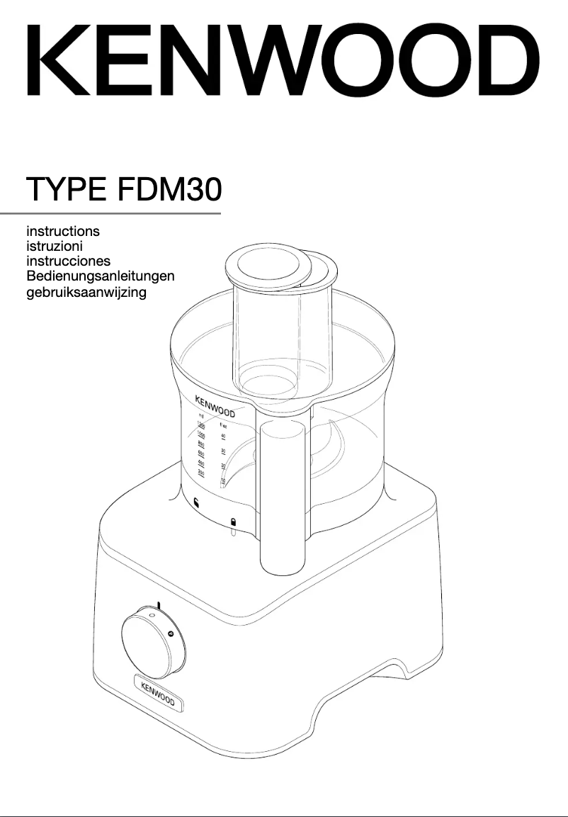 First page image of the manual for Multipro Compact FDM303SS
