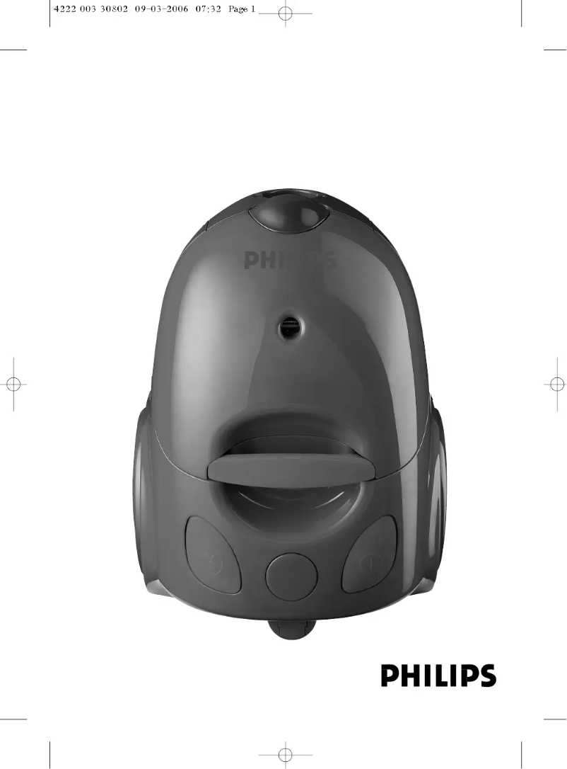 First page image of the manual for Economy FC8347