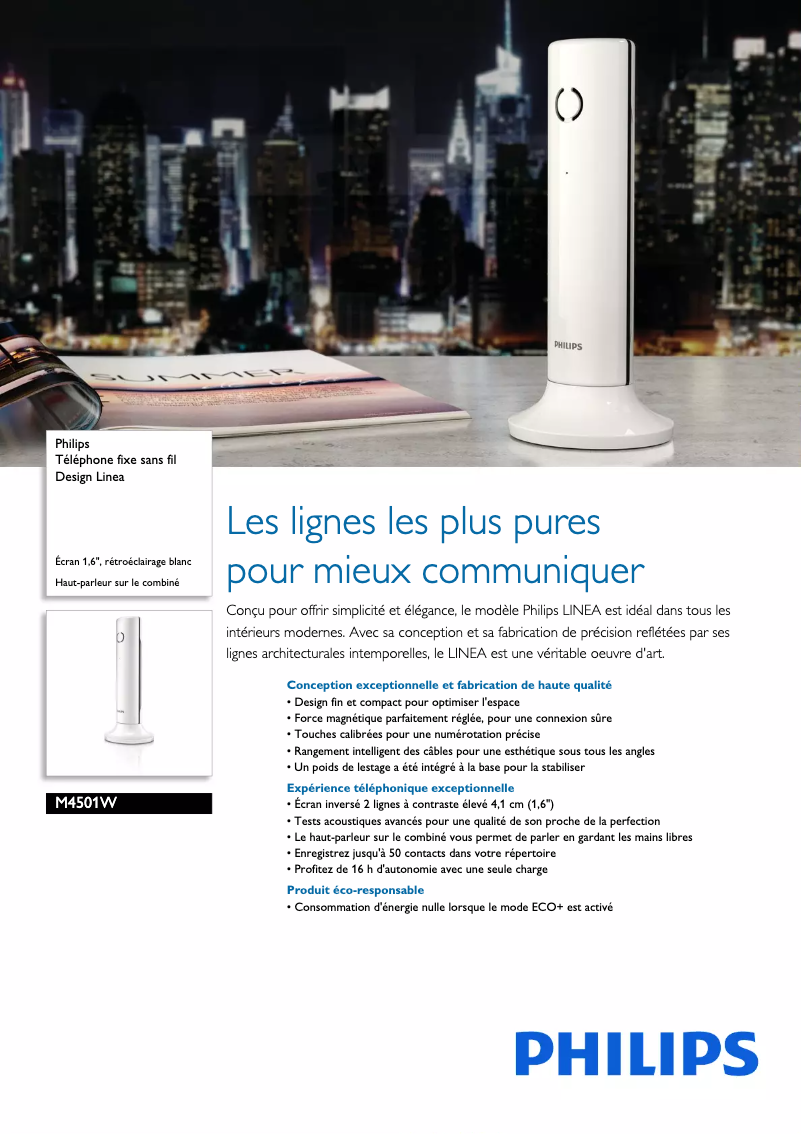 First page image of the manual for M450