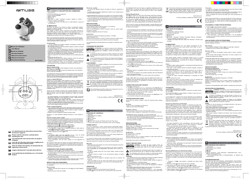 First page image of the manual for M-315 DOG