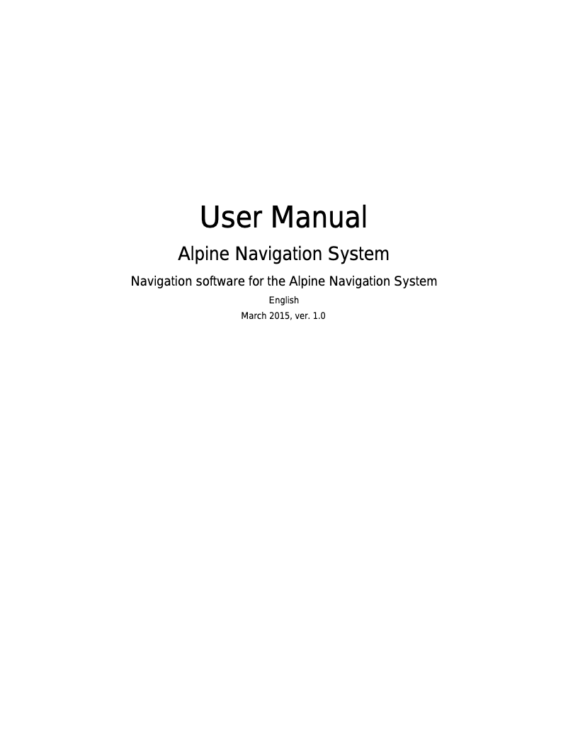First page image of the manual for X209-WRA