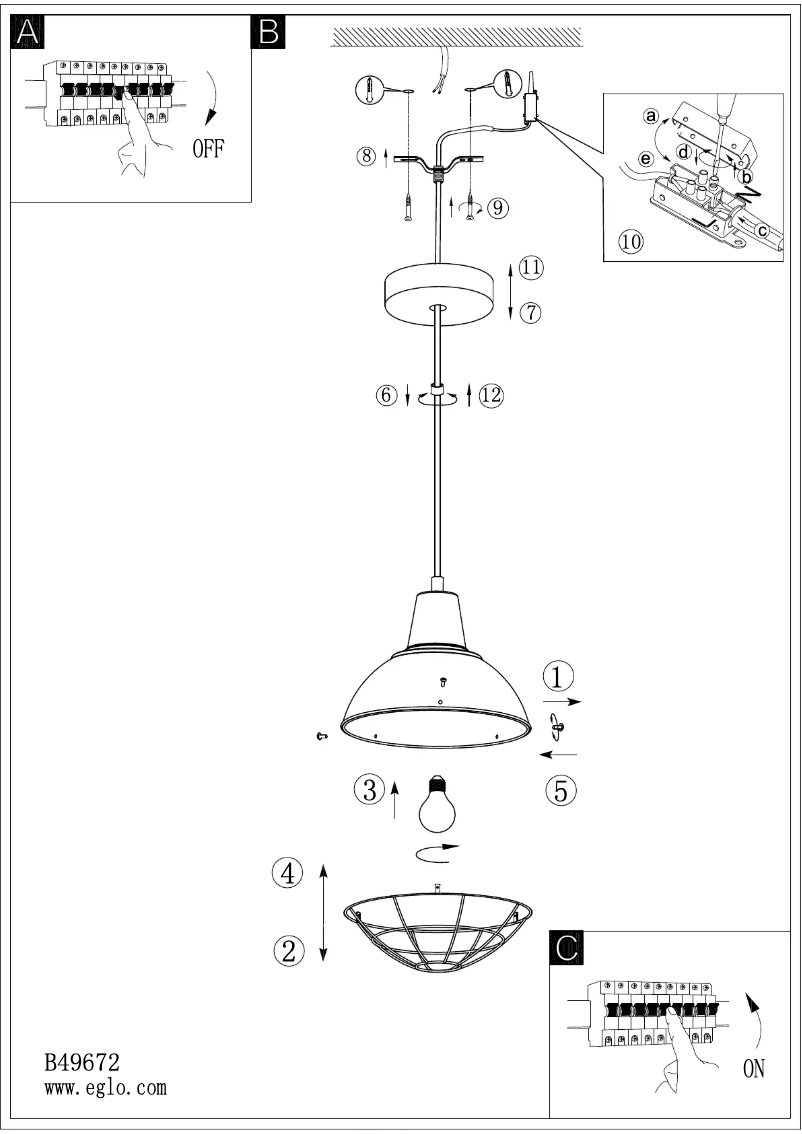First page image of the manual for Cannington