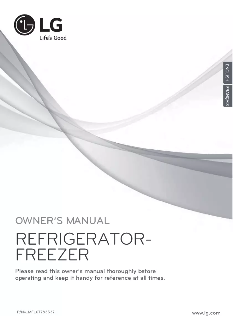 Page 1 of the manual User Manual LG GCF7228SC