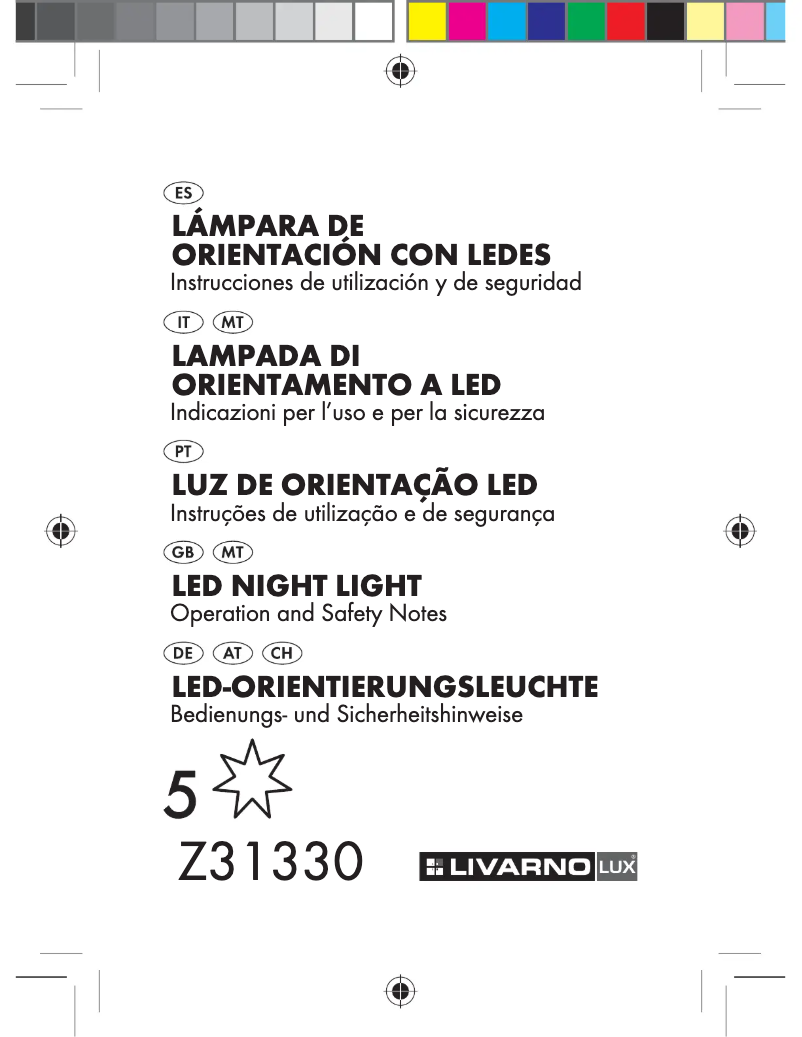 Page 1 of the manual User Manual Livarno Lux Z31330