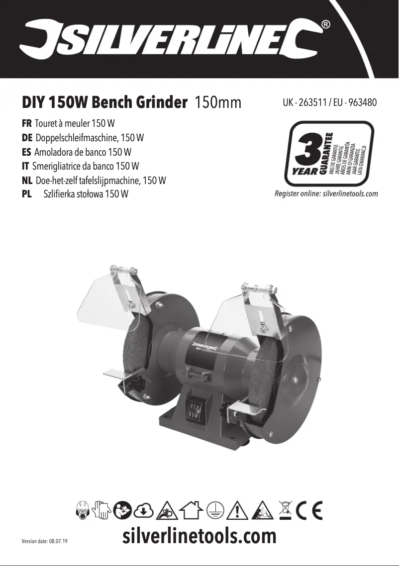 First page image of the manual for 263511