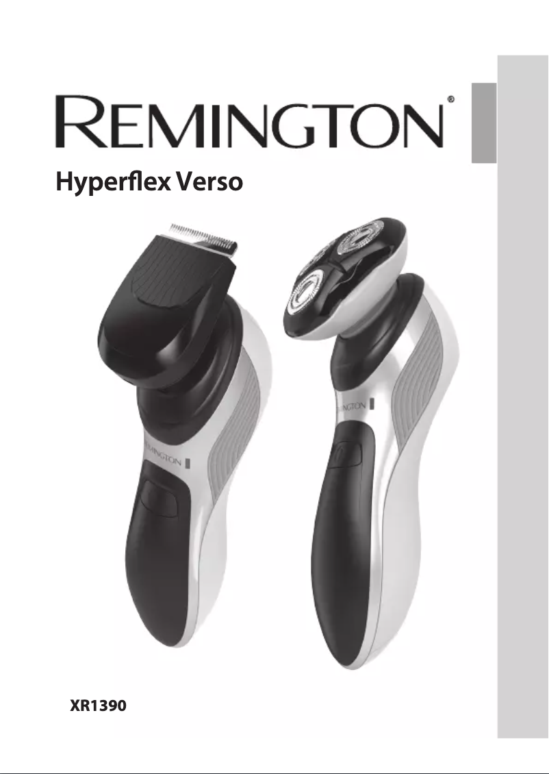 Page 1 of the manual User Manual Remington HyperFlex XR1390