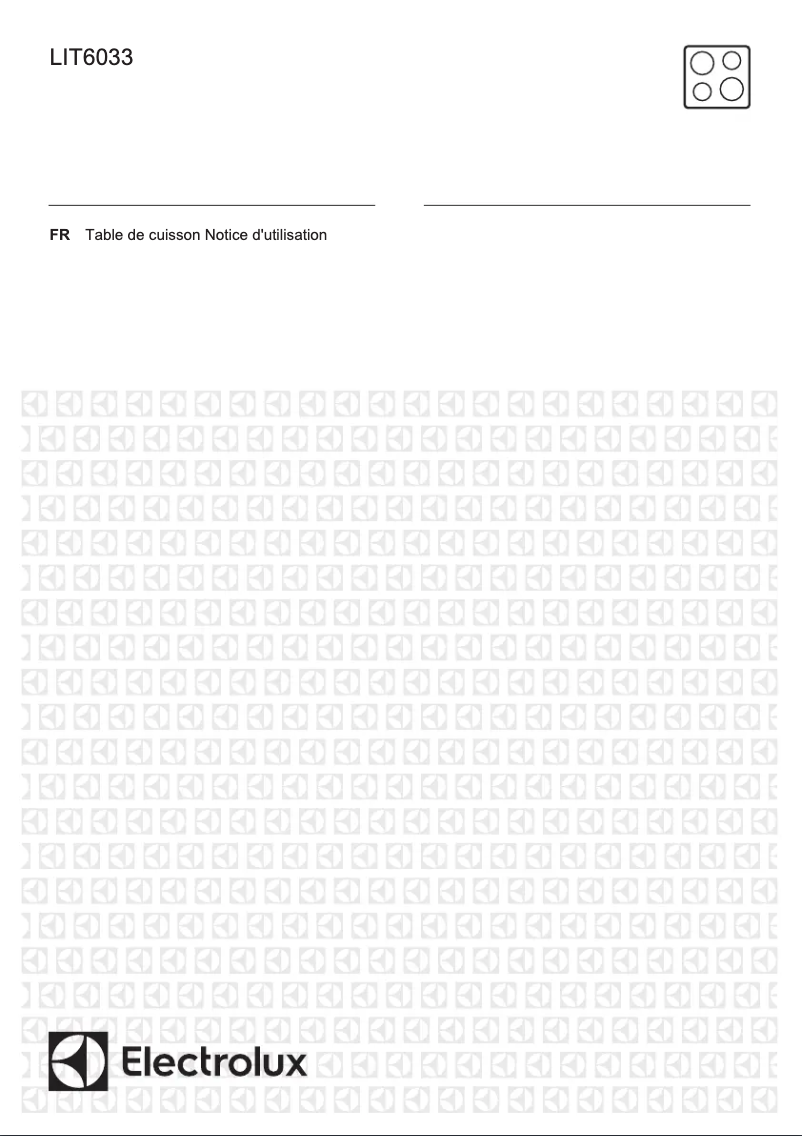 First page image of the manual for LIT6033