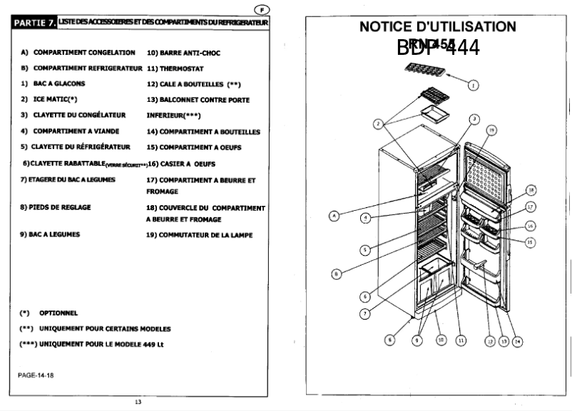 Page 1 of the manual User Manual Bluesky BDP 444