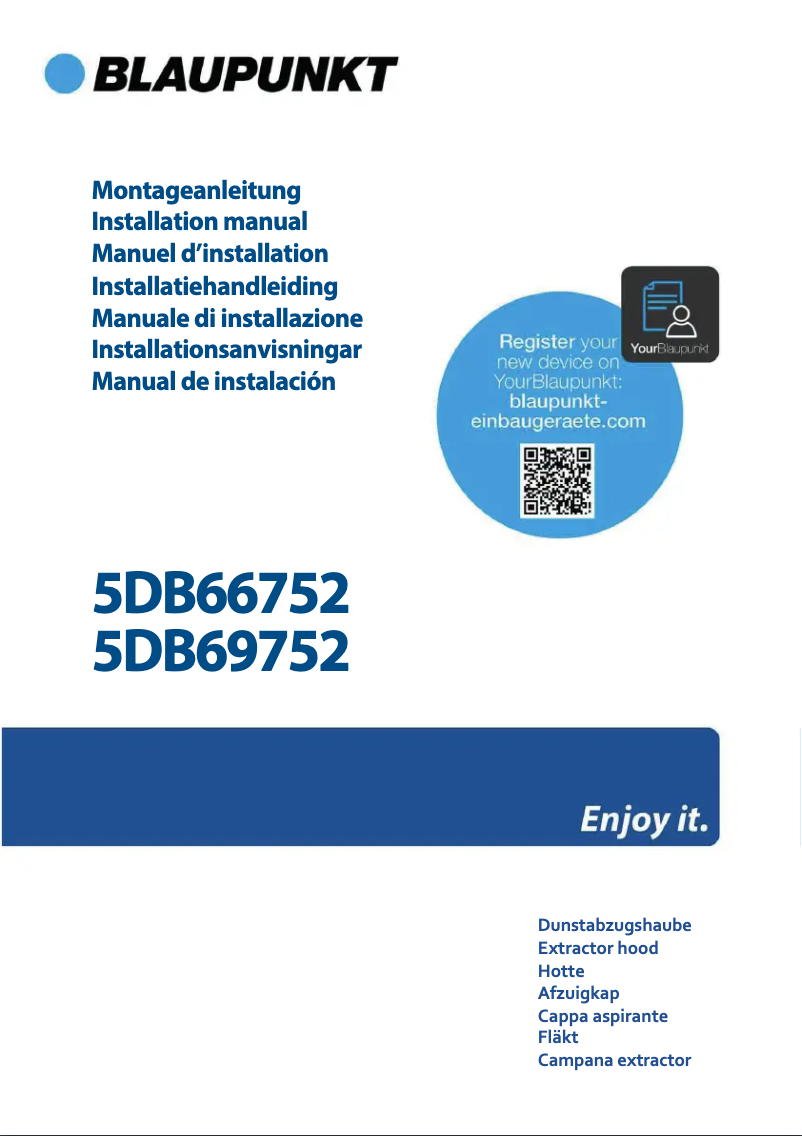 Image de la première page du manuel de l'appareil 5DB66752