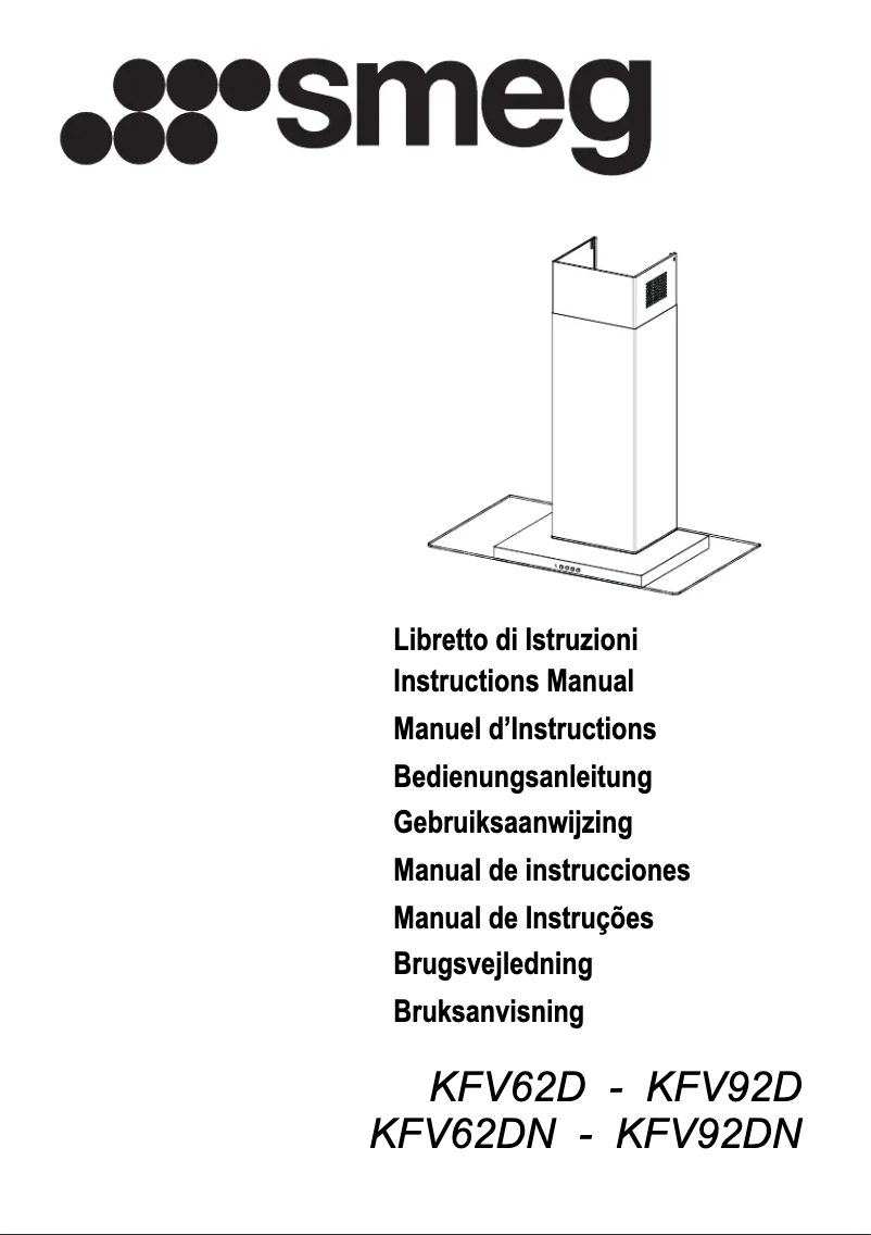 Page 1 of the manual User Manual Smeg KFV92D