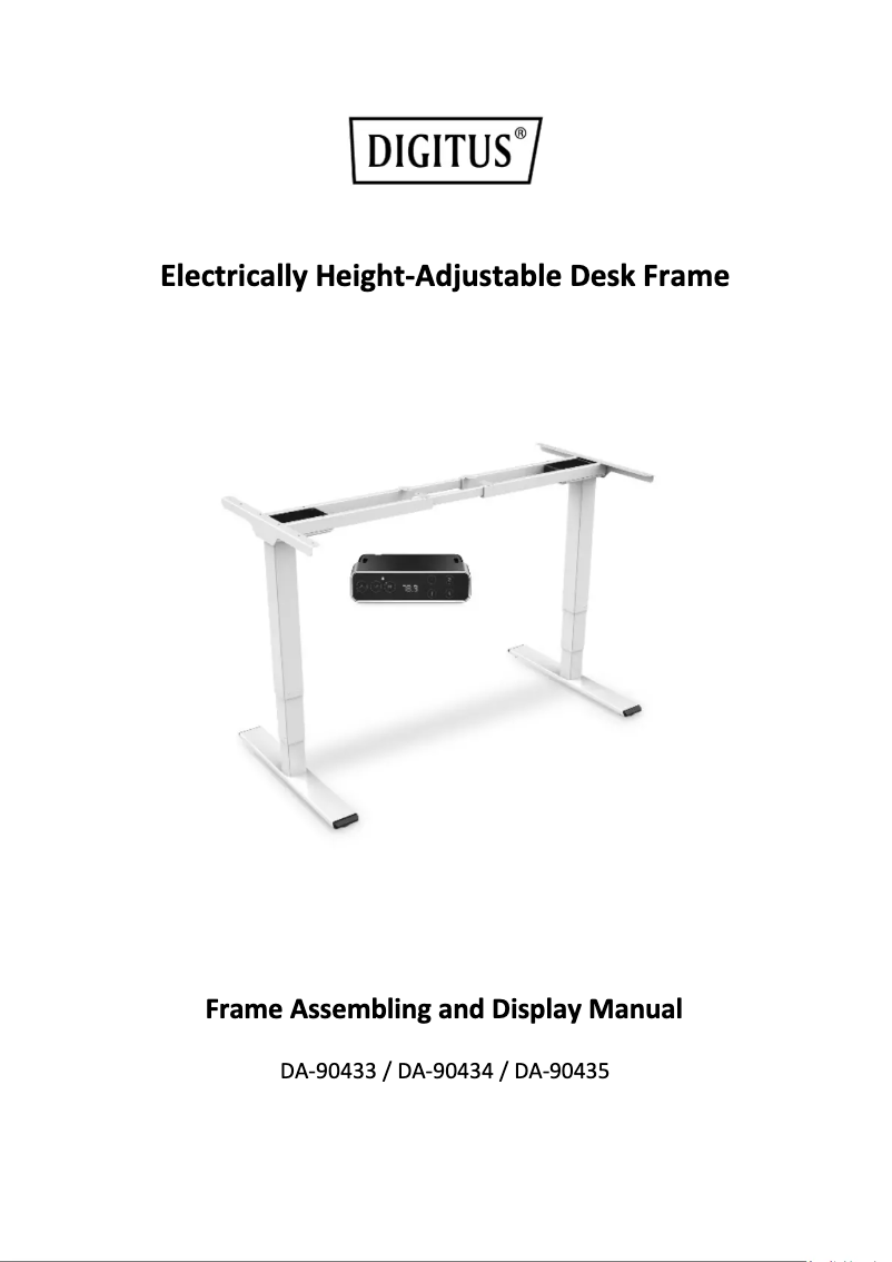 First page image of the manual for DA-90433