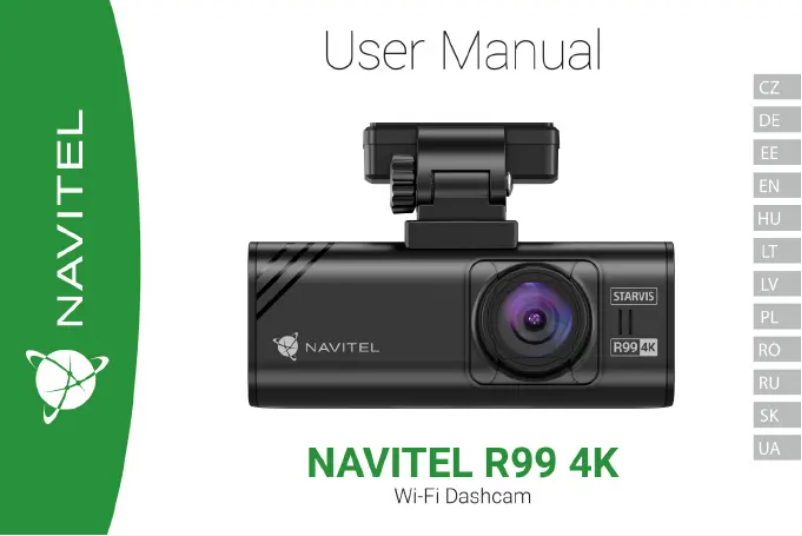 Page 1 of the manual User Manual Navitel R99 4K