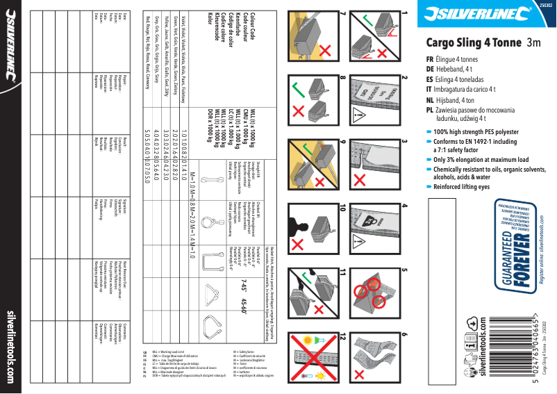 First page image of the manual for 250302