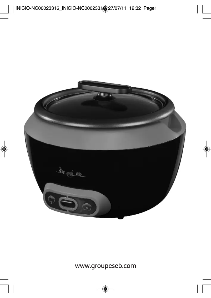 First page image of the manual for Inicio MK1508