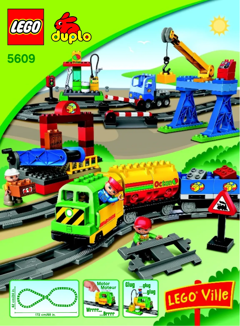 Page 1 of the manual User Manual Lego Duplo 5609