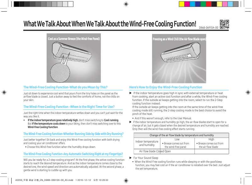 Page 1 of the manual Installation Guide Samsung AR24NVPXAWKNCB