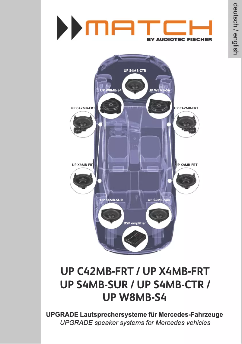 Page 1 of the manual User Manual Helix Match UPX4MB-FRT