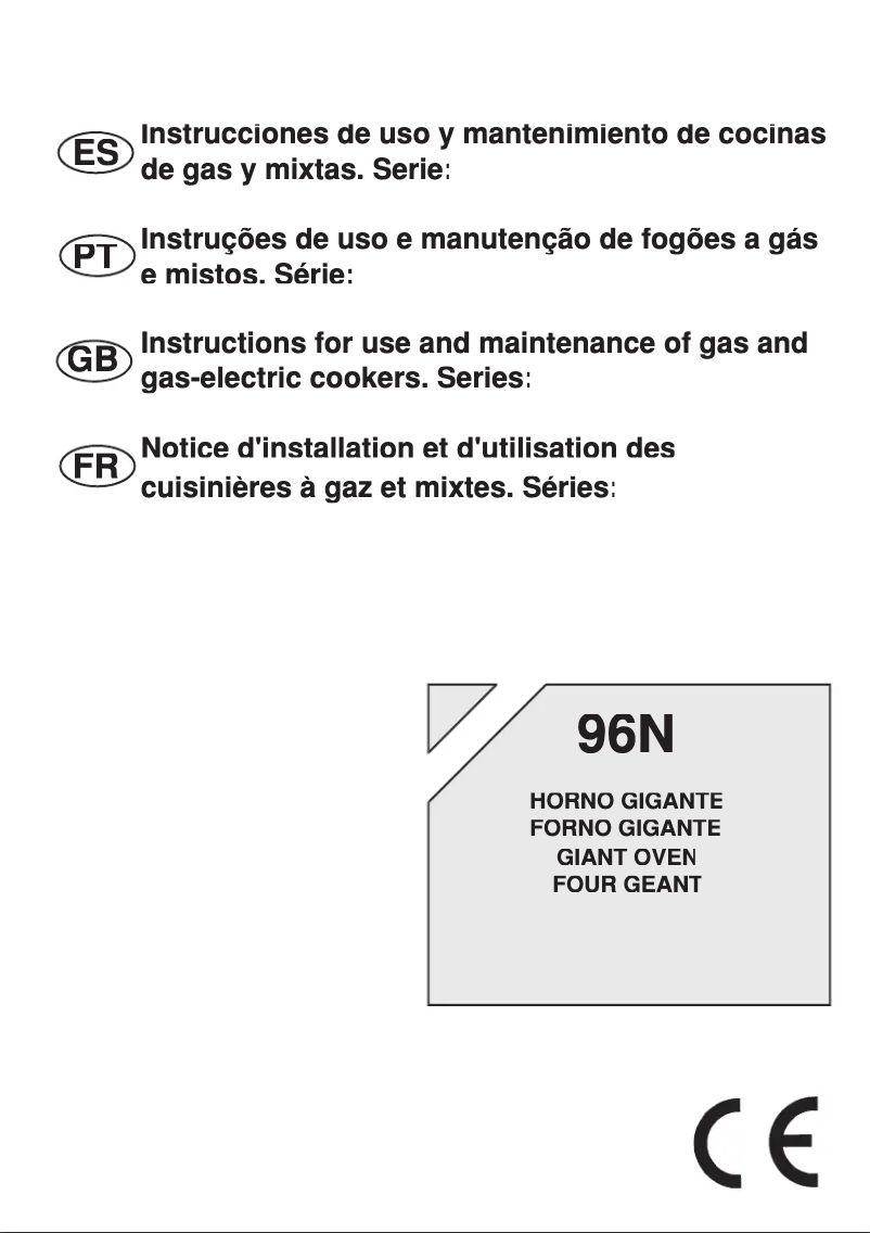 First page image of the manual for 3CF-950SXBUT