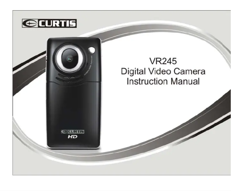 Page 1 of the manual User Manual Curtis VR245