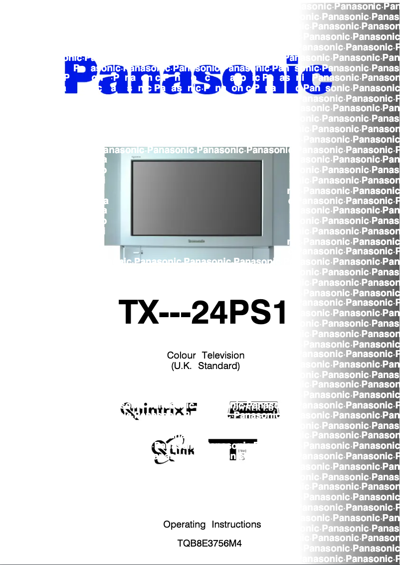 First page image of the manual for TX-24PS1