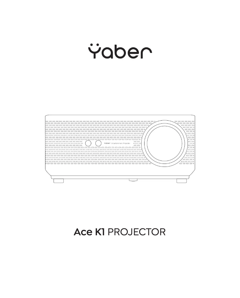 Page 1 of the manual User Manual Yaber Ace K1