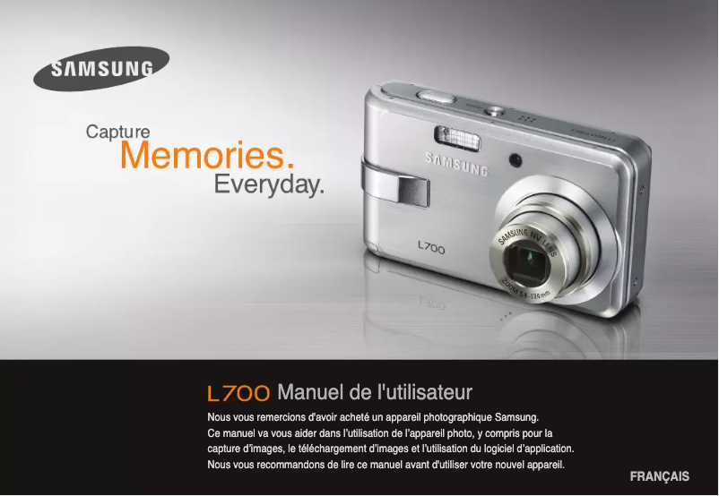 First page image of the manual for L700