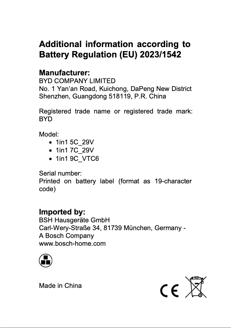 Page 1 of the manual Installation Guide Bosch Unlimited ProAnimal BCS8224PET