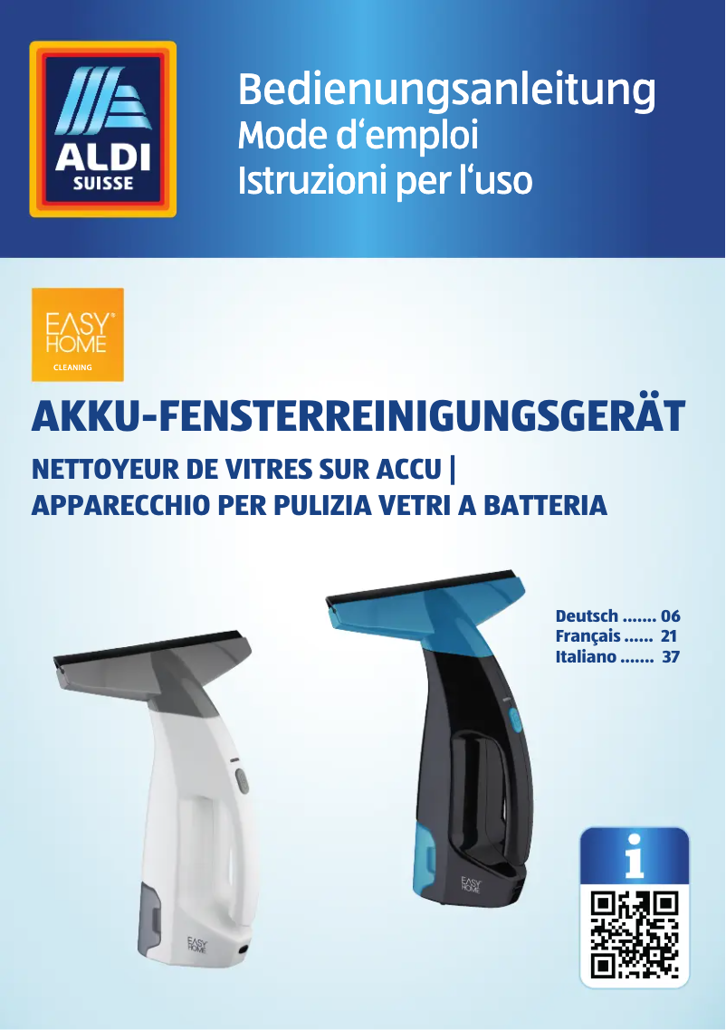 Page 1 of the manual User Manual Easy Home GT-FS-04