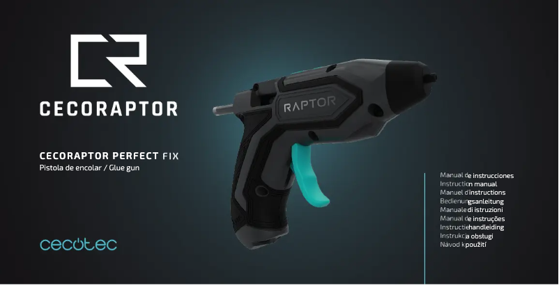 First page image of the manual for CecoRaptor