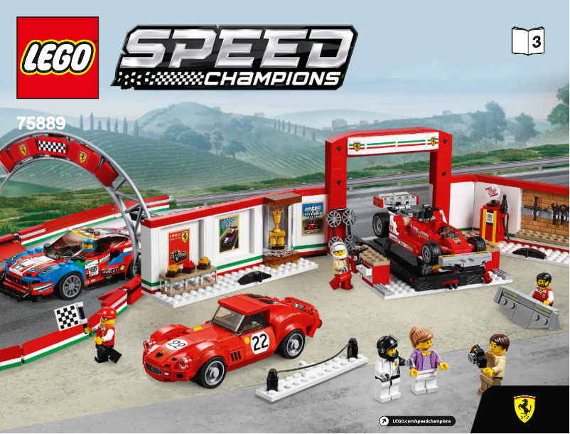 First page image of the manual for Speed Champions 75889