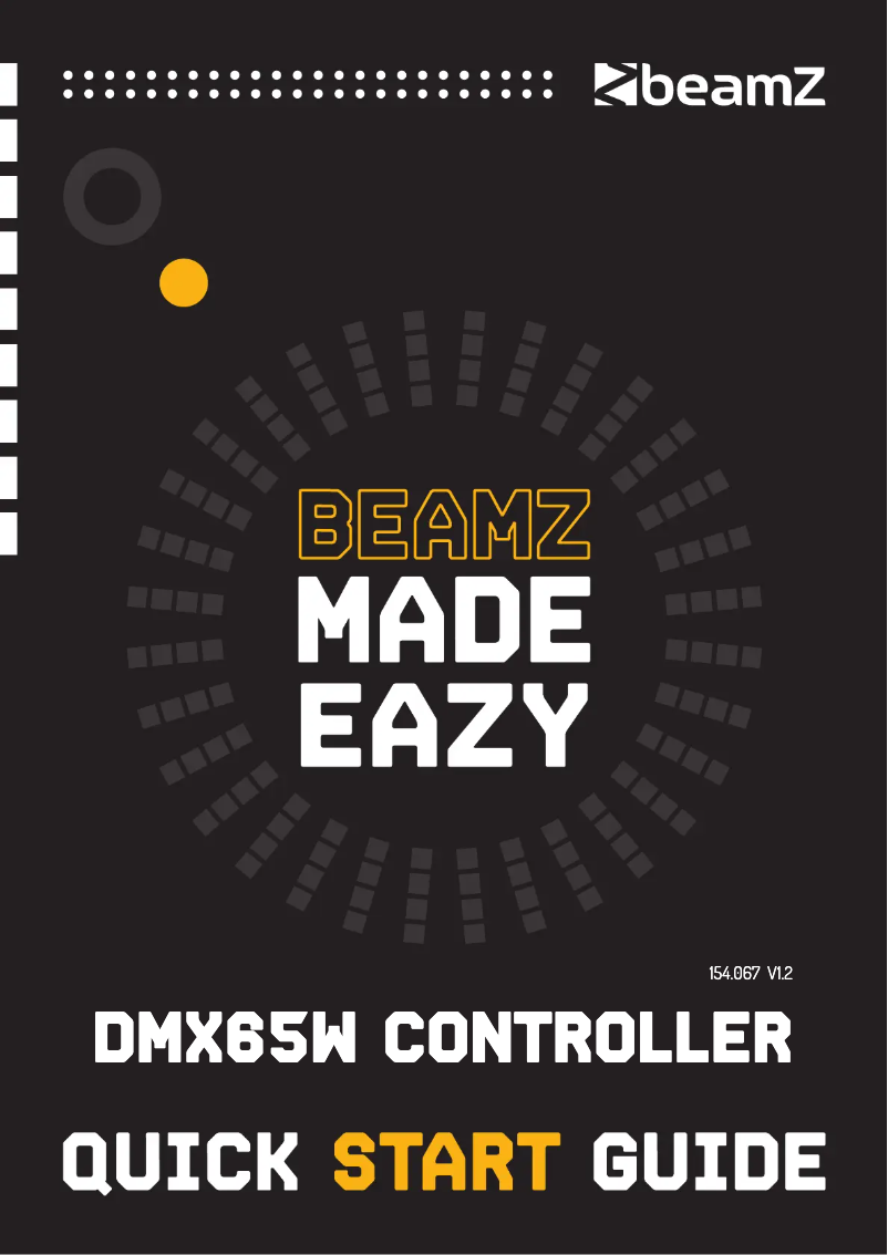 First page image of the manual for DMX65W