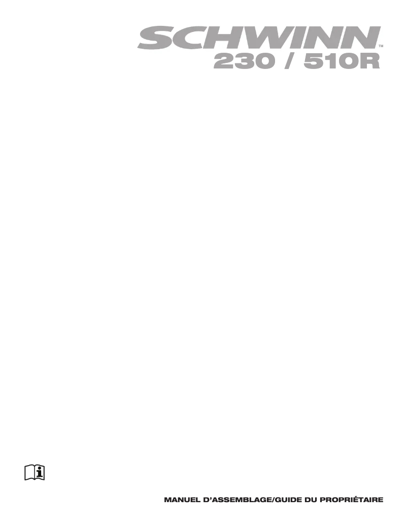 First page image of the manual for 230