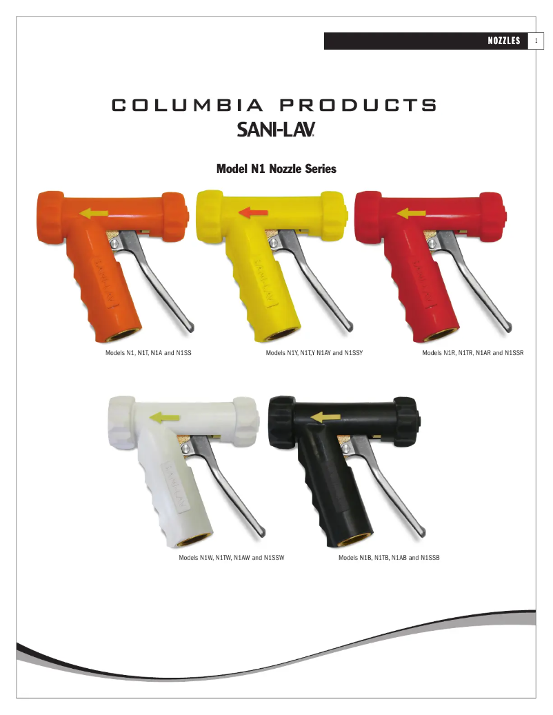 Image de la première page du manuel de l'appareil N1SS