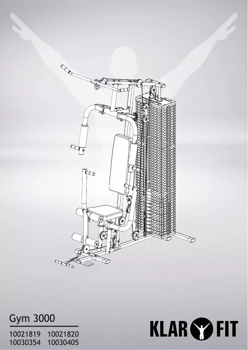 Page 1 of the manual User Manual Klarfit Gym 3000
