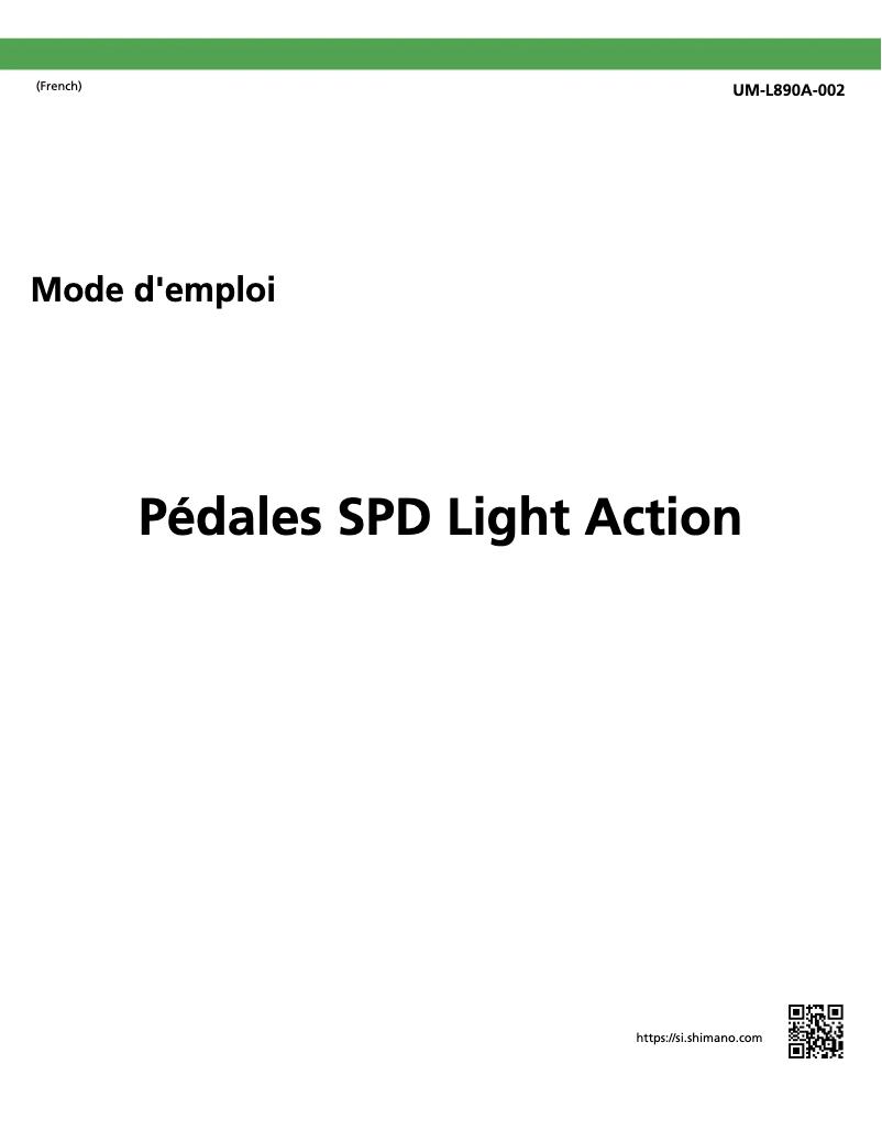 First page image of the manual for PD-ED500