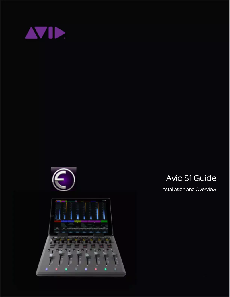 First page image of the manual for S1