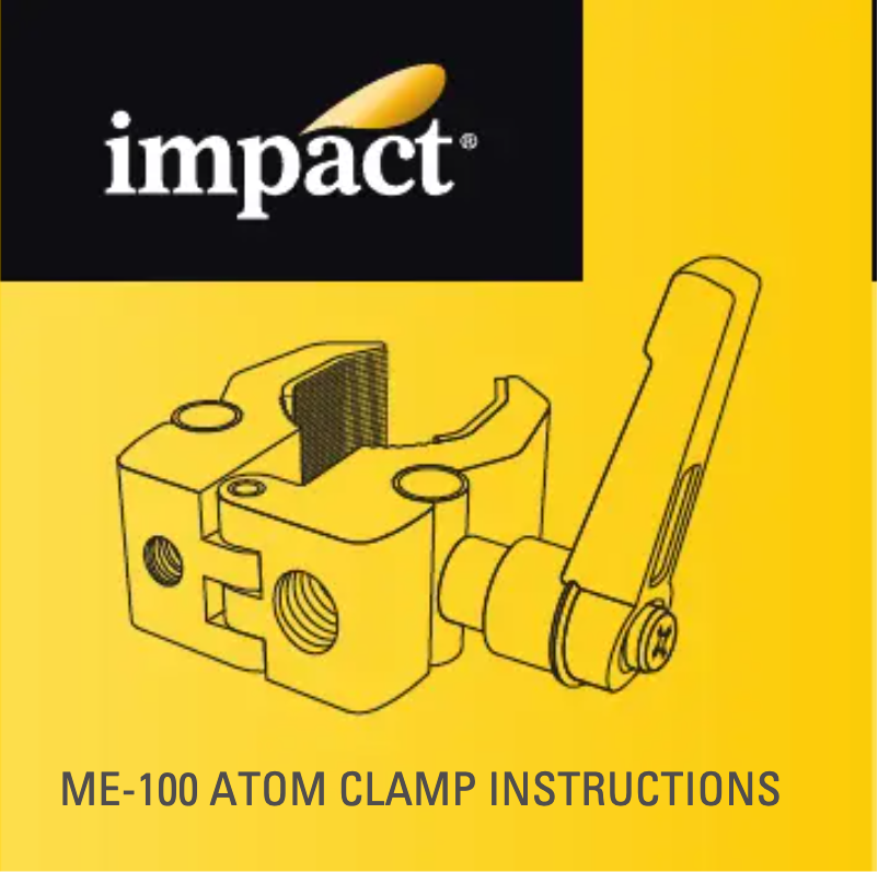 Page 1 of the manual User Manual Impact ME-100