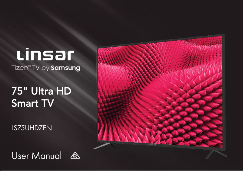 Page 1 de la notice Manuel utilisateur Linsar LS75UHDZEN