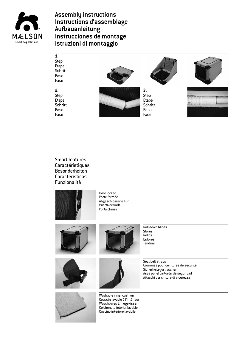 Page 1 of the manual User Manual Maelson SK 92