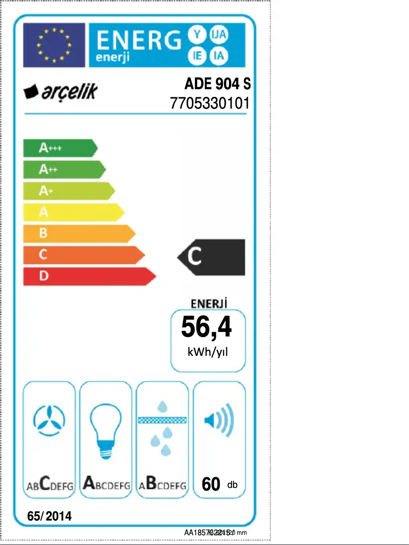 First page image of the manual for ADE 904 S