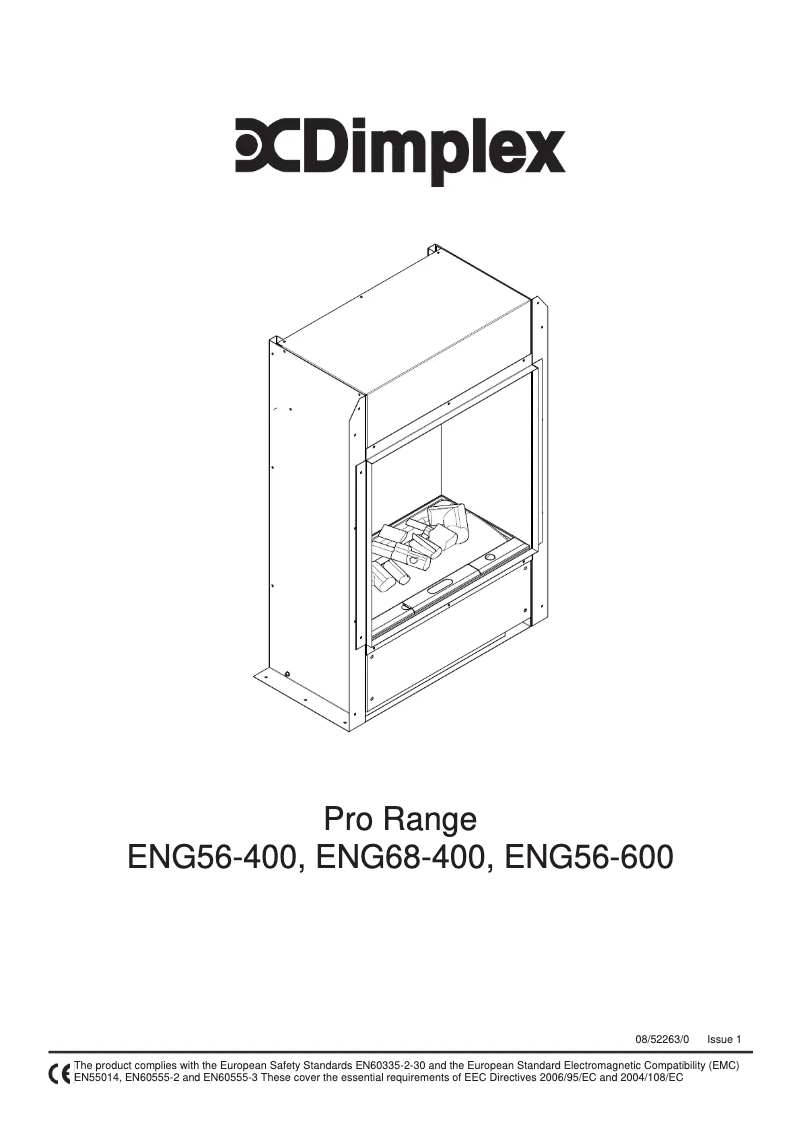 First page image of the manual for ENG600-BR-E