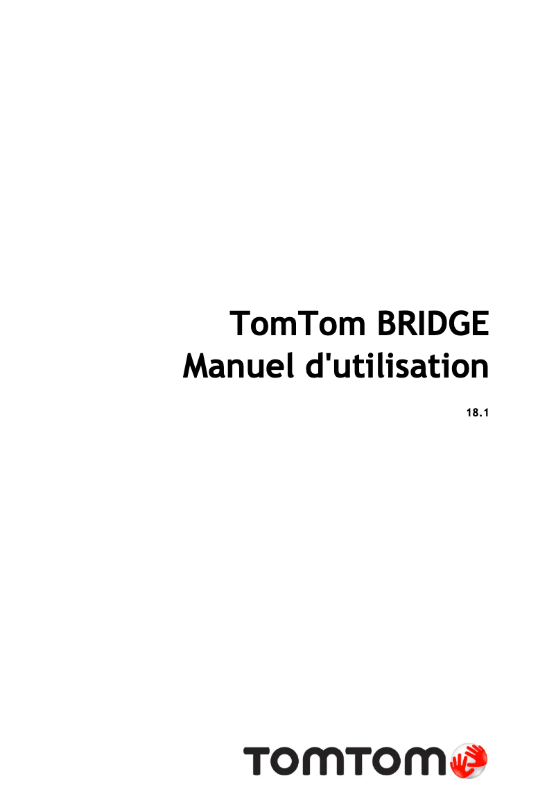 Image de la première page du manuel de l'appareil Bridge